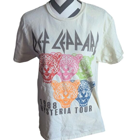Def Leppard 1988 Hysteria Tour T-Shirt, Size M - Picture 1 of 4
